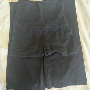 High Waisted Black Yoga Flare Leggings
